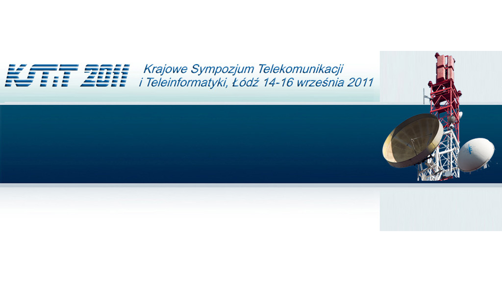 Telecommunication and teleinformatics to save lives and health is the main theme of KSTiT 2011 Conference