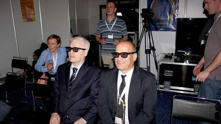 President of Croatia at 4K 3D show in Zagreb!