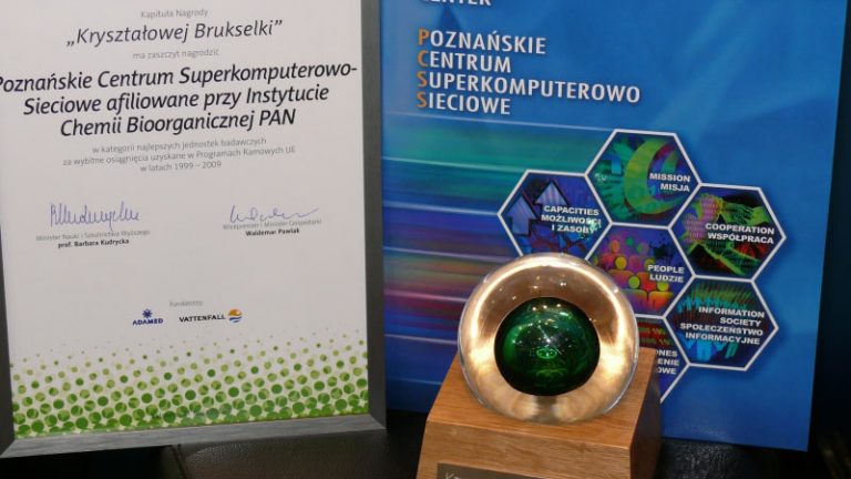PSNC wins the Crystal Brussels Prize!