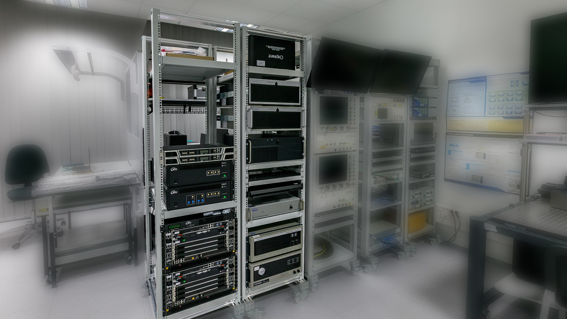 NLPQT project: the laboratory was equipped with a system for advanced modeling and simulation of GNSS signals/systems