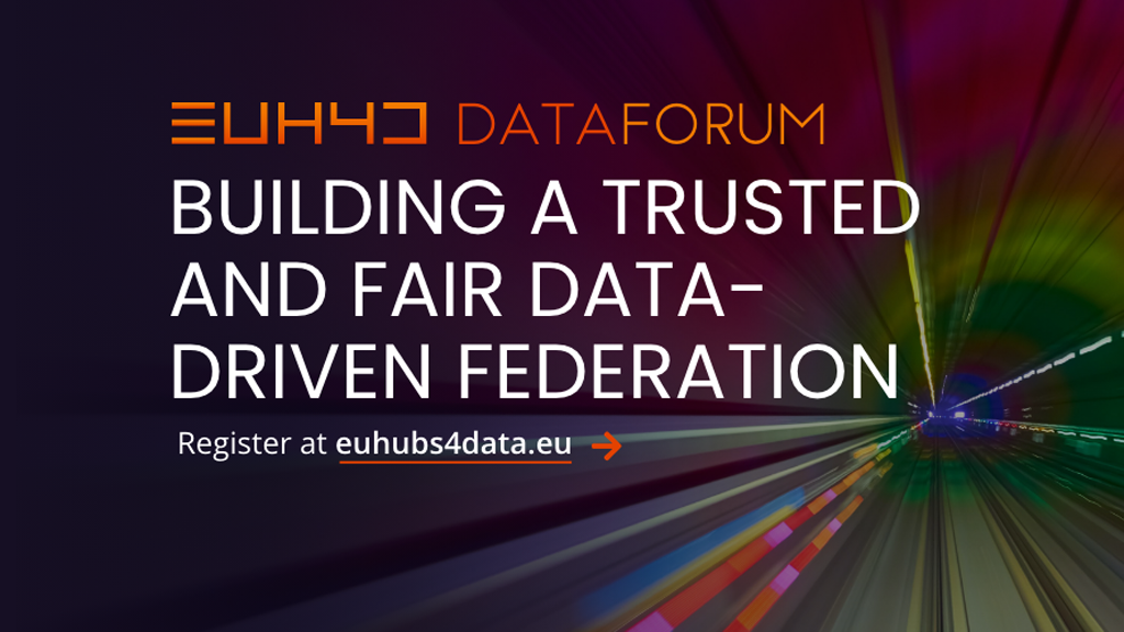 Join Data Forum organized as part of the EUHubs4Data project