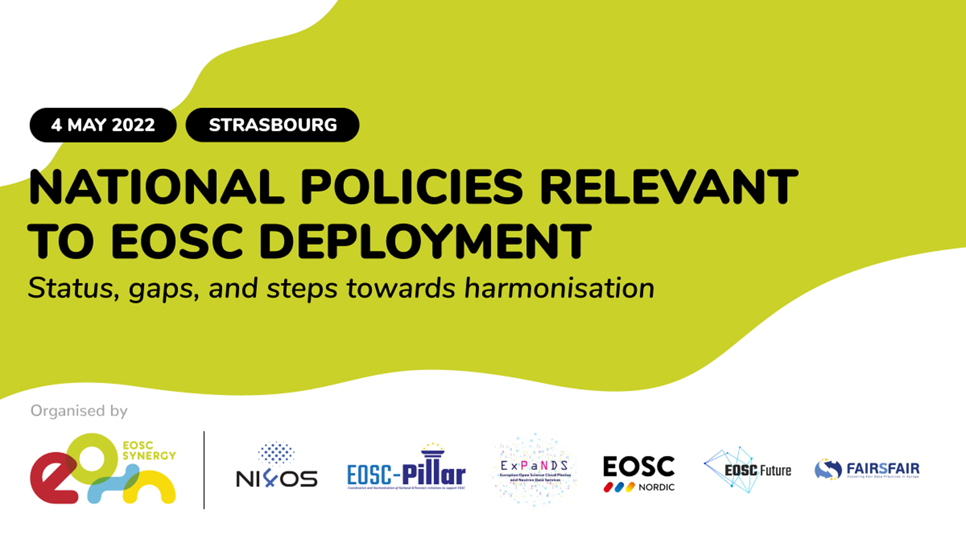 Workshop on National Policies relevant to EOSC deployment