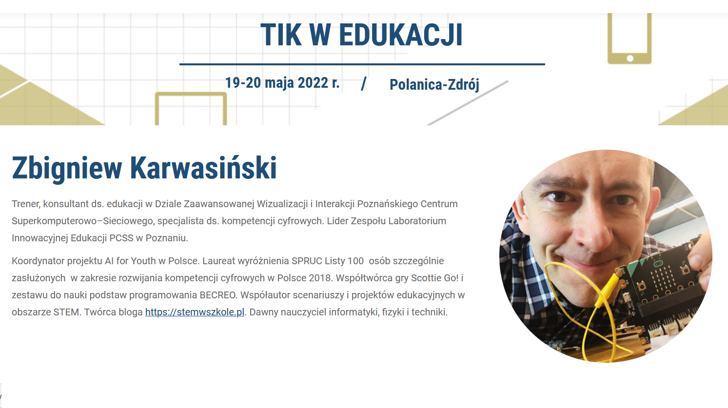 STEM workshops at the 10th ICT in Education Congress