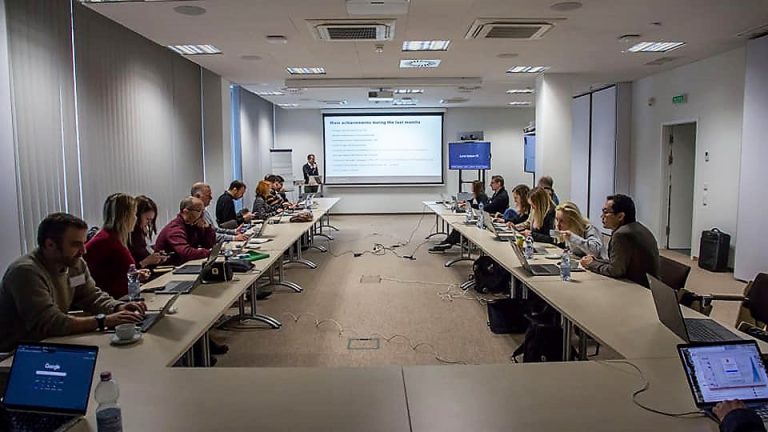 Working meeting of the EUHubs4Data project
