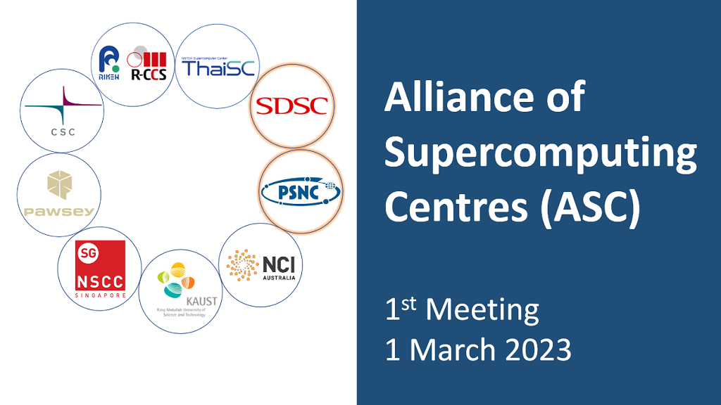 SCA23: inaugural meeting of the Alliance of Supercomputing Centres