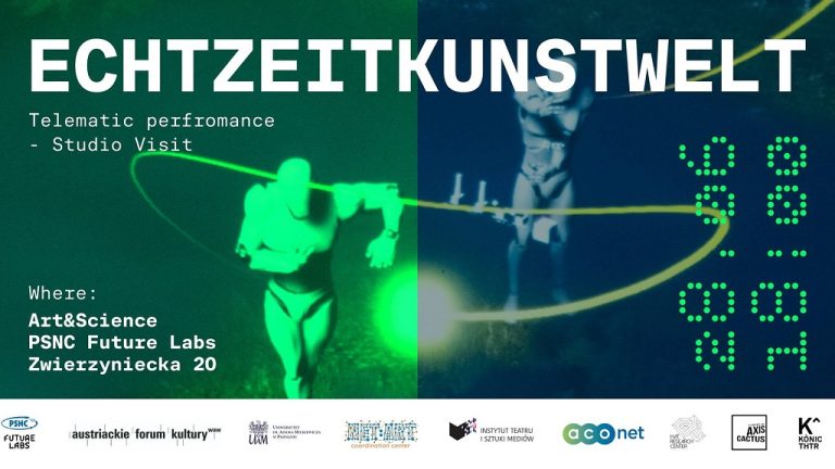 Creators of the Echtzeitkunstwelt project at PSNC Future Labs