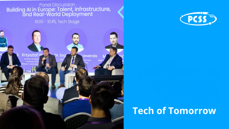 Discussing AI at Tech of Tomorrow Conference