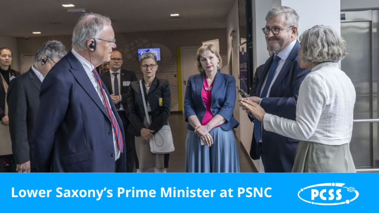 Lower Saxony’s Prime Minister at PSNC