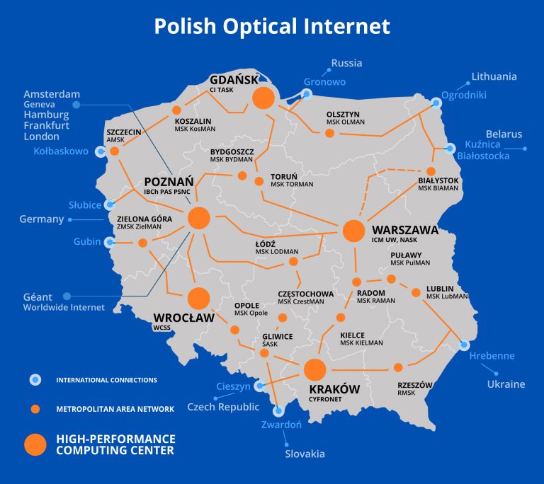 Pionier Consortium Map